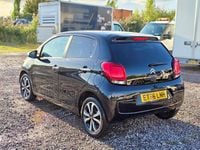 Used Citroën C1 Flair 68 HP (50 kW) 2017 Black Hatchback