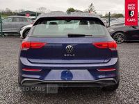 Used VW Golf VII Life 130 HP (95 kW) 2021 Blue Hatchback