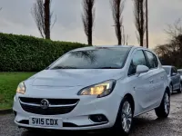 Used Vauxhall Corsa 89 HP (65 kW) 2015 White Hatchback