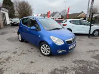 Used Vauxhall Agila 94 HP (69 kW) 2014 Blue MPV