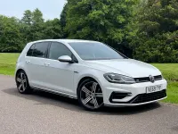 Used VW Golf VII R 300 HP (220 kW) 2019 White Hatchback