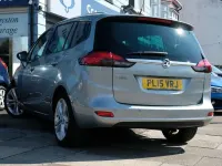 Used Vauxhall Zafira Tourer SRi 138 HP (101 kW) 2015 Silver MPV