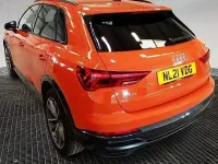 Used Audi Q3 Black Edition 150 HP (110 kW) 2021 Orange SUV