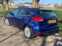 Used Ford Focus Titanium X 125 HP (91 kW) 2015 Blue Hatchback