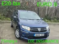 Begagnad Dacia Sandero Ambiance 2016 Blå Halvkombi