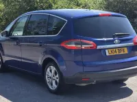 Used Ford S-MAX Titanium 140 HP (102 kW) 2014 Blue MPV