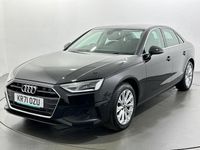 Begagnad Audi A4 Comfort 150 HK (110 kW) 2021 Svart Sedan