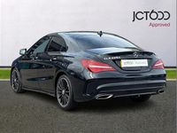 Used Mercedes CLA220 AMG line 168 HP (123 kW) 2019 Black Sedan