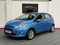 Used Ford Fiesta Zetec 2011 Blue Hatchback