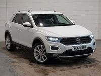 Used VW T-Roc SEL 115 HP (84 kW) 2018 White SUV
