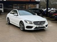 Used Mercedes C250 AMG Line Premium Plus 2016 White Sedan