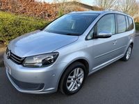 Used VW Touran SE 105 HP (77 kW) 2014 Silver MPV