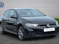 Used VW Polo R-line 95 HP (69 kW) 2024 Black Hatchback