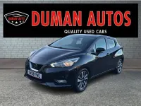 Używany Nissan Micra Acenta 90 KM (66 kW) 2018 Czarny Hatchback