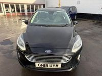 Used Ford Fiesta Zetec 100 HP (73 kW) 2018 Black Hatchback