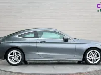 Used Mercedes C200 AMG line 184 HP (135 kW) 2018 Grey Coupe