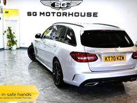 Used Mercedes C200 AMG line 2021 Silver Estate