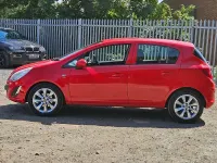 Used Vauxhall Corsa Active 65 HP (47 kW) 2012 Red Hatchback