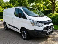 Used Ford Transit Custom 105 HP (77 kW) 2017 White Van