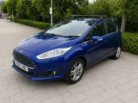 Used Ford Fiesta Zetec 100 HP (73 kW) 2017 Blue Hatchback