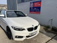 Used BMW 218 M Sport 147 HP (108 kW) 2017 White Cabriolet
