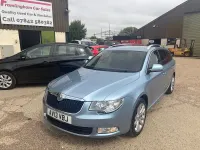 Used Skoda Superb SE 2013 Blue Estate
