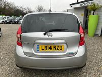 Used Nissan Note S 98 HP (72 kW) 2014 Silver Hatchback