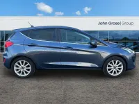 Used Ford Fiesta Titanium 2021 Blue Hatchback