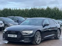 Used Audi A6 Black Edition 204 HP (150 kW) 2019 Black Sedan