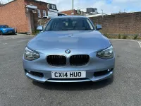 Used BMW 118 Comfort Edition 170 HP (125 kW) 2014 Blue Hatchback