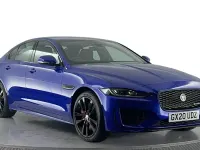 Used Jaguar XE R-Dynamic 300 HP (220 kW) 2020 Blue Sedan