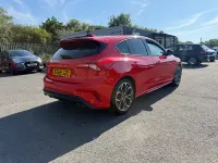 Used Ford Focus ST-Line X 120 HP (88 kW) 2019 Red Hatchback