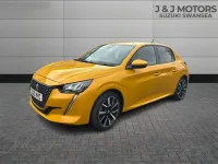 Usado Peugeot 208 Allure 75 HP (55 kW) 2020 Amarelo Citadino