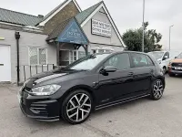 Used VW Golf VII R-line 147 HP (108 kW) 2017 Black Hatchback