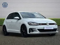 Used VW Golf VII GTI 245 HP (180 kW) 2019 White Hatchback