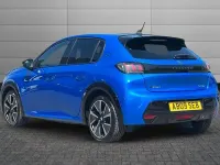 Used Peugeot e-208 GT-line 98 kW (134 HP) 2020 Blue Hatchback