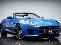 Used Jaguar F-Type R-Dynamic 380 HP (279 kW) 2018 Blue Cabriolet