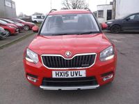Used Skoda Yeti GreenLine 105 HP (77 kW) 2015 Red SUV