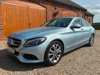 Used Mercedes C200 184 HP (135 kW) 2017 Silver Sedan
