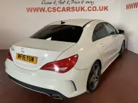 Used Mercedes CLA200 AMG 2016 White Coupe