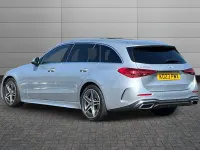Used Mercedes C300 AMG line 281 HP (206 kW) 2023 High tech silver Estate