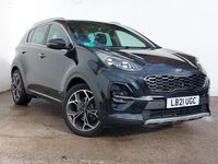 Used Kia Sportage GT-Line 136 HP (100 kW) 2021 Black SUV