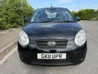 Used Kia Picanto 61 HP (44 kW) 2011 Black Hatchback