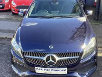 Used Mercedes A180 AMG line 109 HP (80 kW) 2018 Blue Hatchback