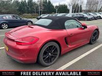 Used Porsche Boxster 265 HP (194 kW) 2013 Red Cabriolet