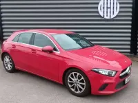 Used Mercedes A180 Executive 136 HP (100 kW) 2019 Red Hatchback
