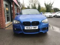Used BMW 116 M Sport 114 HP (83 kW) 2013 Blue Hatchback