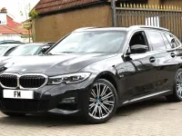 Used BMW 330e M Sport 292 HP (214 kW) 2022 Black Estate