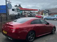 Used Mercedes CLS350 AMG line 281 HP (206 kW) 2019 Red Coupe
