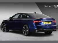 Used Audi A5 Sportback Black Edition 200 HP (147 kW) 2022 Blue Hatchback